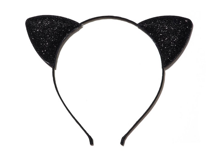 Easy Lifestyles Sexy Cute Black Lace Cat Ear Headband For Xmas Masquerade Party Cosplay Costume Accessory